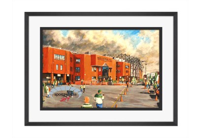 Parkhead Stadium 'Going to the Match' Fine Art Print - Celtic FC